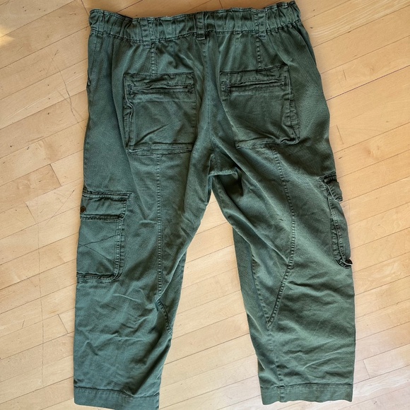 Free People Tahiti Army Green cargo pant, M, GP1503 - Picture 5 of 5